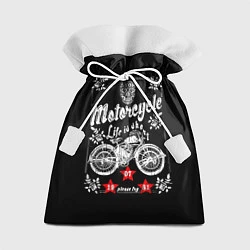 Мешок для подарков Moto t-shirt 2, цвет: 3D-принт