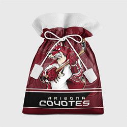 Мешок для подарков Arizona Coyotes, цвет: 3D-принт