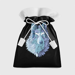 Мешок для подарков Седой волк, цвет: 3D-принт