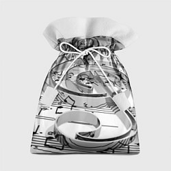 Мешок для подарков Скрипичный ключ, цвет: 3D-принт
