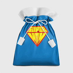 Мешок для подарков Супермама, цвет: 3D-принт