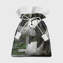 Мешок для подарков Большая уставшая панда, цвет: 3D-принт