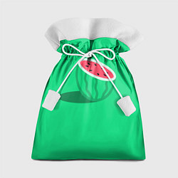 Мешок для подарков Арбуз, цвет: 3D-принт