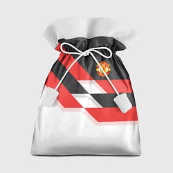 Мешок для подарков Manchester United: Stipe, цвет: 3D-принт