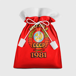 Подарочный мешок Сделано в 1981 СССР