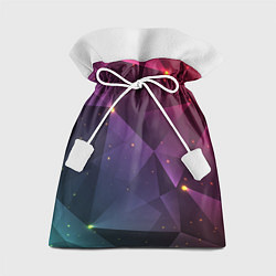 Подарочный мешок Colorful triangles