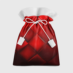 Подарочный мешок Red squares