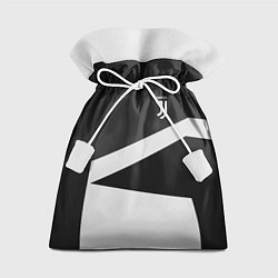 Мешок для подарков FC Juventus: Sport Geometry, цвет: 3D-принт