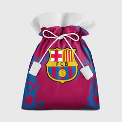 Подарочный мешок FC Barcelona: Purple & Blue