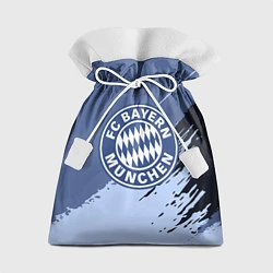Мешок для подарков FC Bayern Munchen: Abstract style, цвет: 3D-принт