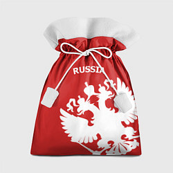 Подарочный мешок Russia: Red & White