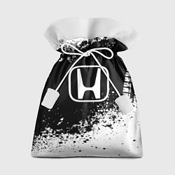 Мешок для подарков Honda: Black Spray, цвет: 3D-принт