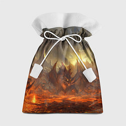 Мешок для подарков Linage II: Fire Dragon, цвет: 3D-принт