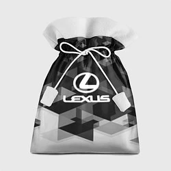 Мешок для подарков Lexus sport geometry, цвет: 3D-принт
