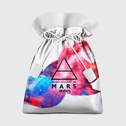 Мешок для подарков 30 Seconds to Mars, цвет: 3D-принт