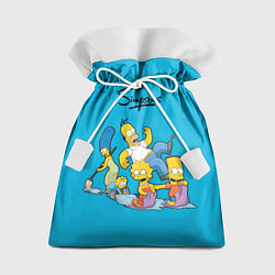 Мешок для подарков Семейка Симпсонов, цвет: 3D-принт