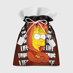 Подарочный мешок Bart: Thug Life