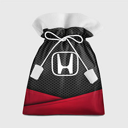 Мешок для подарков Honda: Grey Carbon, цвет: 3D-принт