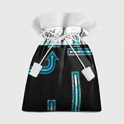 Мешок для подарков Detroit: RK900 Street style, цвет: 3D-принт