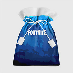 Мешок для подарков Fortnite: Blue Forest, цвет: 3D-принт
