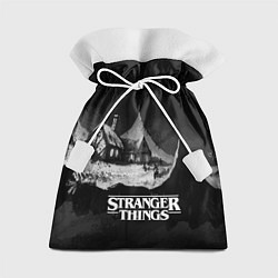 Мешок для подарков Stranger Things: Black Hut, цвет: 3D-принт
