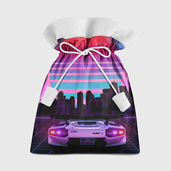 Мешок для подарков Racing 80s, цвет: 3D-принт