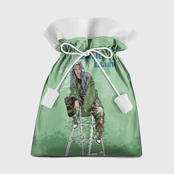 Подарочный мешок Billie Eilish: Green Motive