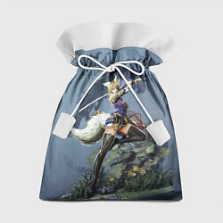 Мешок для подарков Zoomorph Girl, цвет: 3D-принт