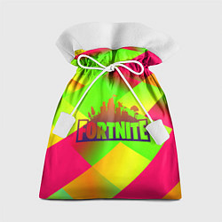 Мешок для подарков Fortnite гамма абстракция, цвет: 3D-принт