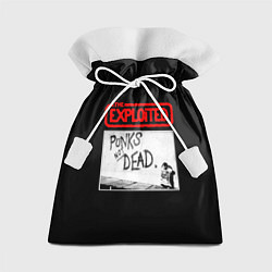 Мешок для подарков Punks Not Dead, цвет: 3D-принт