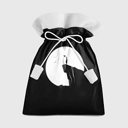 Мешок для подарков Одинокий Пингвин, цвет: 3D-принт