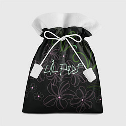 Подарочный мешок Lil Peep and flowers