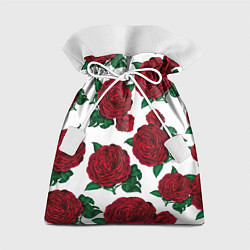 Мешок для подарков Винтажные розы, цвет: 3D-принт