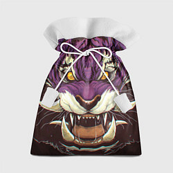 Мешок для подарков Маска тигра Ханья, цвет: 3D-принт