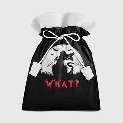 Мешок для подарков What Cat Halloween, цвет: 3D-принт