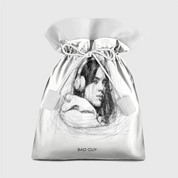 Подарочный мешок Billie Eilish карандаш