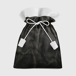 Мешок для подарков Черная кожа, цвет: 3D-принт