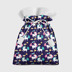 Мешок для подарков Unicorn pattern, цвет: 3D-принт
