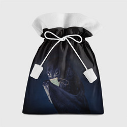 Мешок для подарков Летучая мышь в маске, цвет: 3D-принт