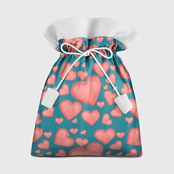 Мешок для подарков Любовь, цвет: 3D-принт