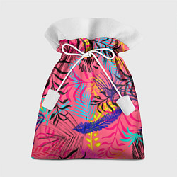 Мешок для подарков Листья, цвет: 3D-принт