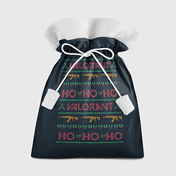 Мешок для подарков Valorant новогодний, цвет: 3D-принт