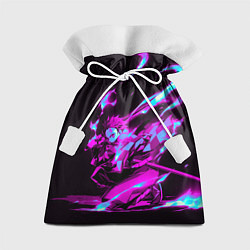 Мешок для подарков НЕОНОВЫЙ ТАНДЖИРО, цвет: 3D-принт