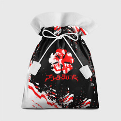Мешок для подарков Чёрный клевер, цвет: 3D-принт