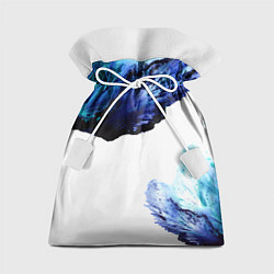 Подарочный мешок Синие цветы