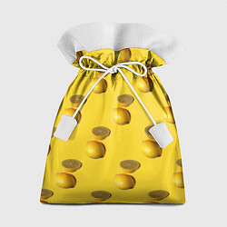Мешок для подарков Летние лимоны, цвет: 3D-принт