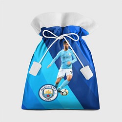Мешок для подарков Бернарду Силва Манчестер Сити, цвет: 3D-принт