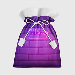 Мешок для подарков Судно неон, цвет: 3D-принт