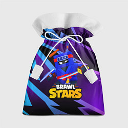 Мешок для подарков Ash Brawl Stars Эш, цвет: 3D-принт