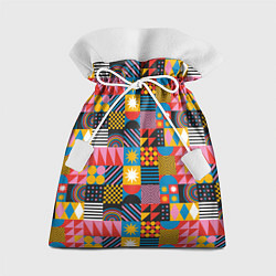 Подарочный мешок Печворк Мозаика Настроение
